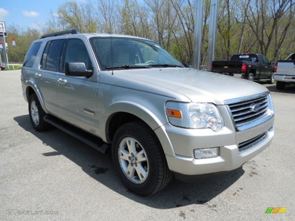 Silver Birch Metallic 2007 Ford Explorer XLT 4x4 Exterior Photo #80338007