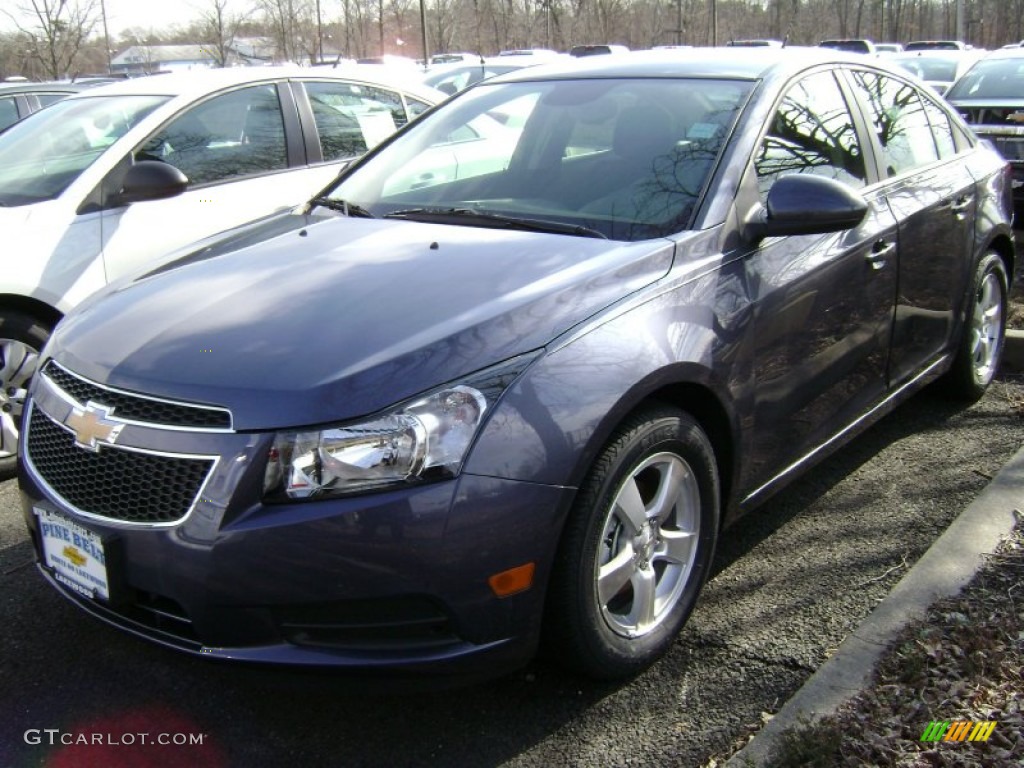 2013 Cruze LT - Atlantis Blue Metallic / Jet Black photo #1