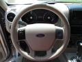 Stone 2007 Ford Explorer XLT 4x4 Steering Wheel
