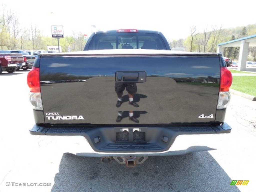 2007 Tundra Limited Double Cab 4x4 - Black / Beige photo #5