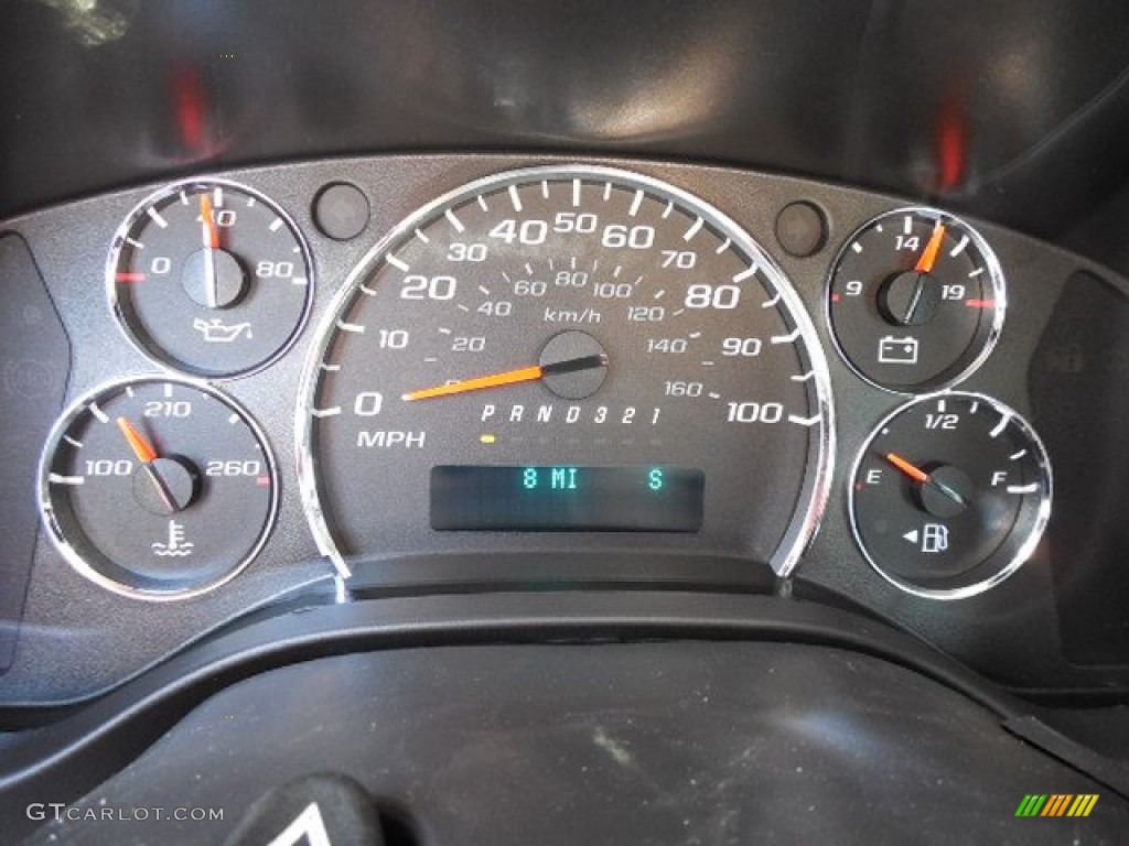 2013 Chevrolet Express 1500 AWD Cargo Van Gauges Photo #80338997
