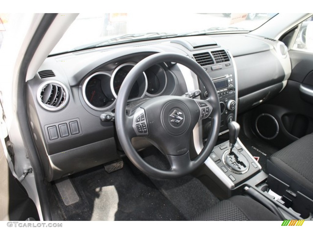 Black Interior 2012 Suzuki Grand Vitara Premium 4x4 Photo #80339178