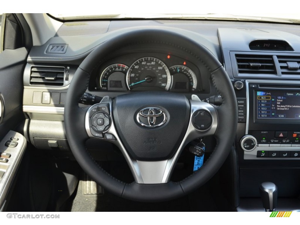 2013 Camry SE - Classic Silver Metallic / Black/Ash photo #10