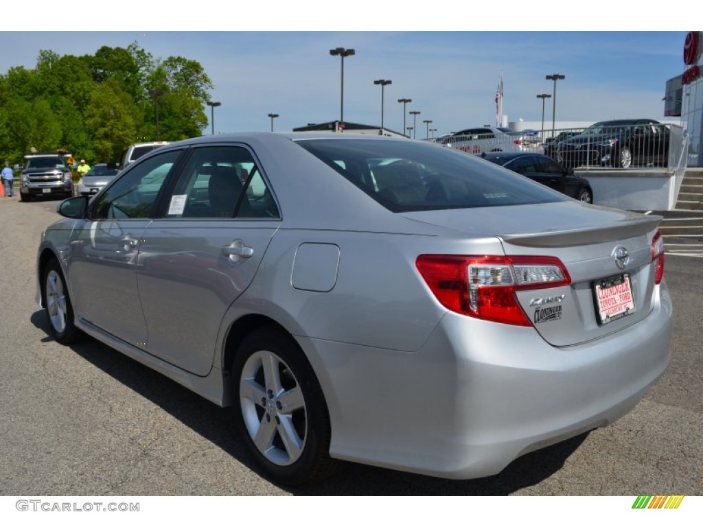 2013 Camry SE - Classic Silver Metallic / Black/Ash photo #20