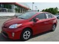 2013 Barcelona Red Metallic Toyota Prius Three Hybrid  photo #1