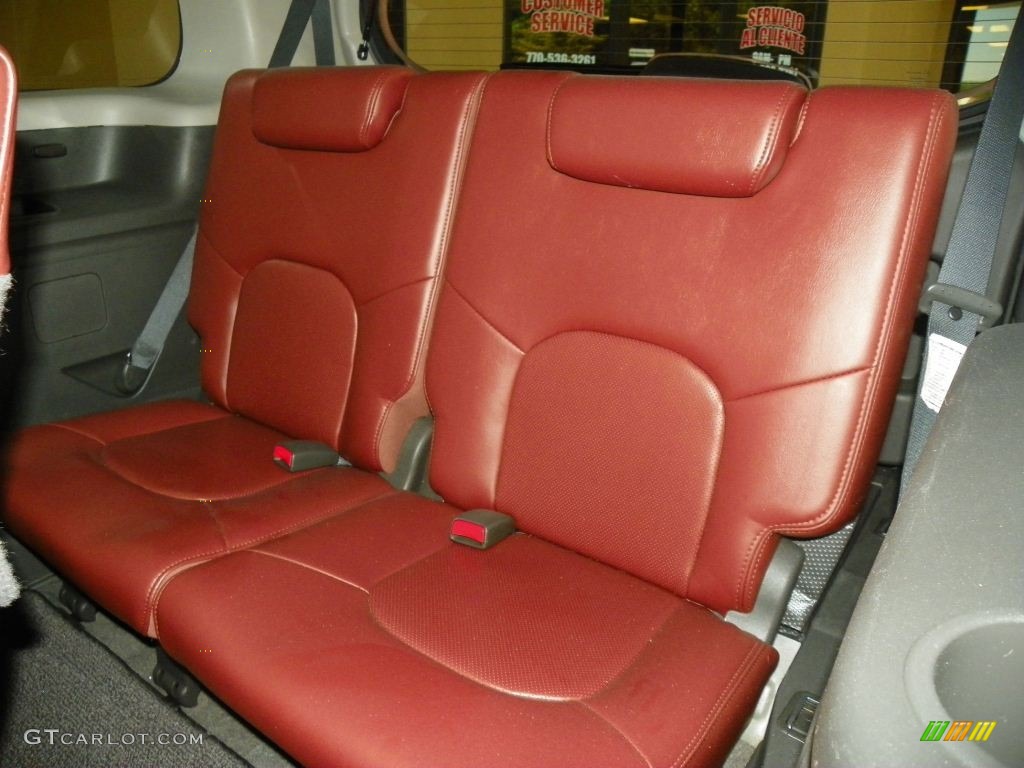 2008 Nissan Pathfinder SE Rear Seat Photo #80339864
