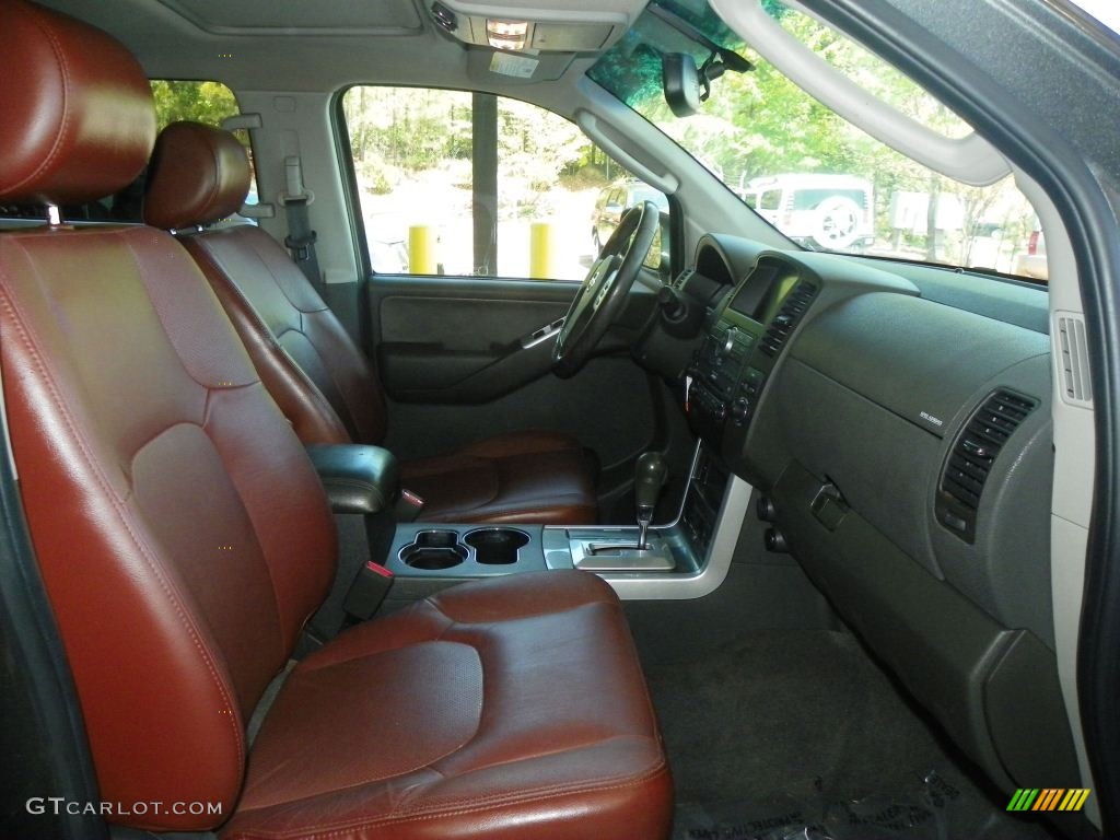Russet Brown Interior 2008 Nissan Pathfinder SE Photo #80339888