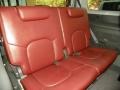 2008 Nissan Pathfinder Russet Brown Interior Rear Seat Photo