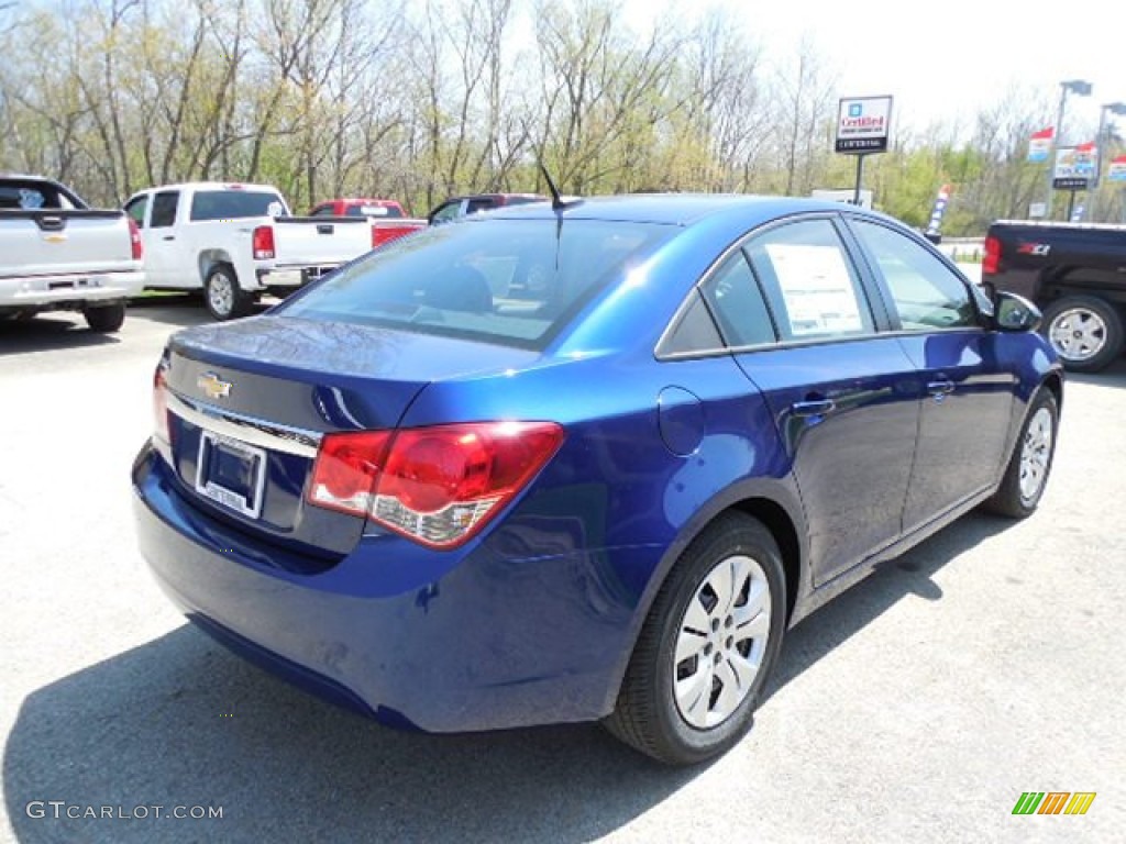 2013 Cruze LS - Blue Topaz Metallic / Jet Black/Medium Titanium photo #6