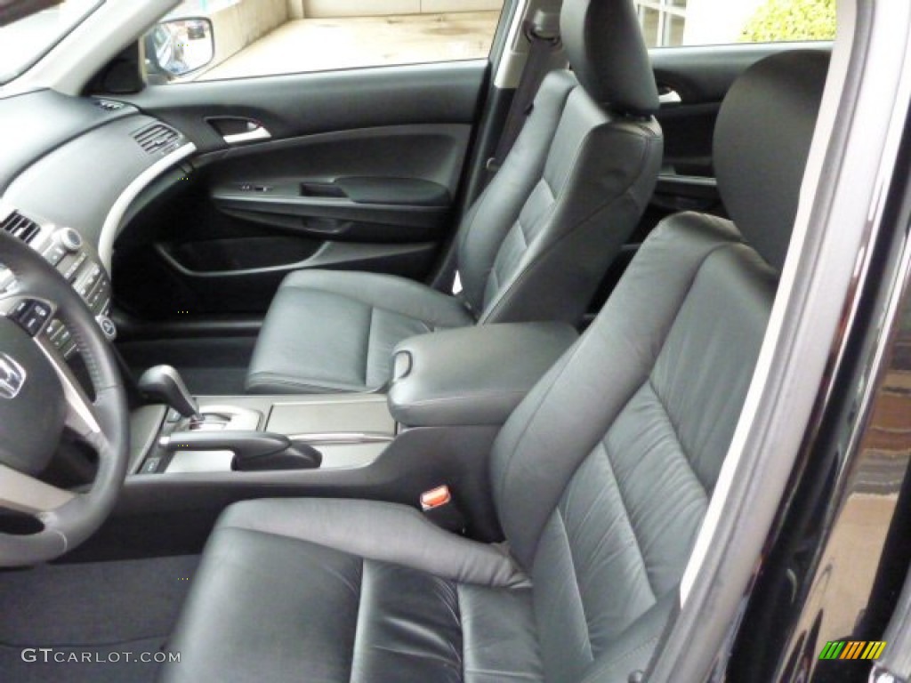 Black Interior 2012 Honda Accord SE Sedan Photo #80340927