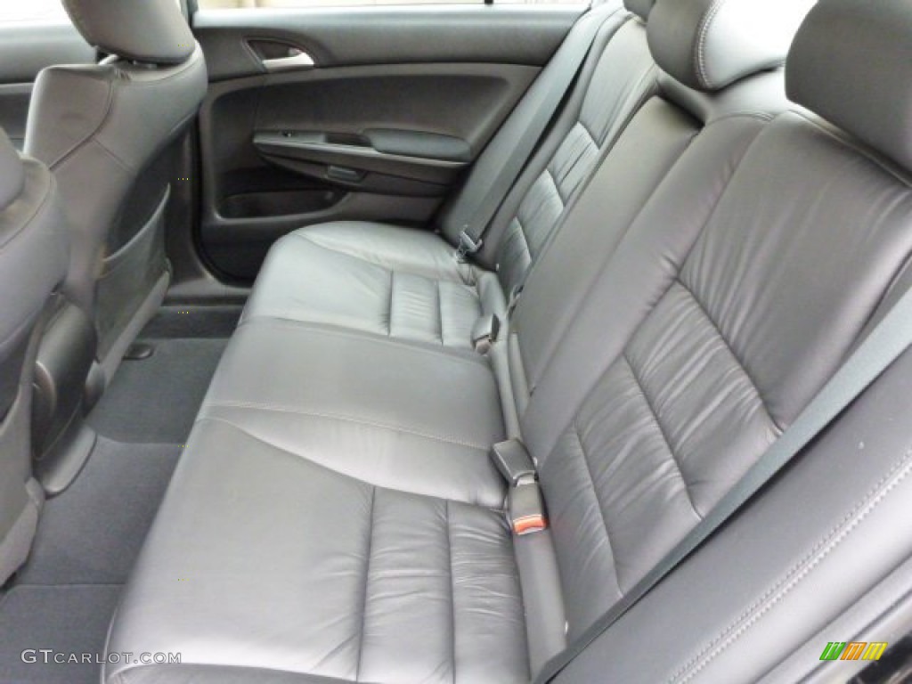 Black Interior 2012 Honda Accord SE Sedan Photo #80340941