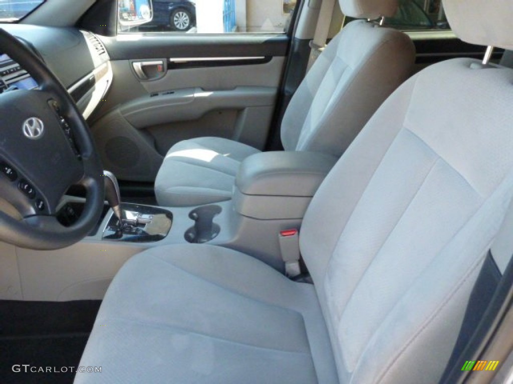Gray Interior 2008 Hyundai Santa Fe GLS 4WD Photo #80341277