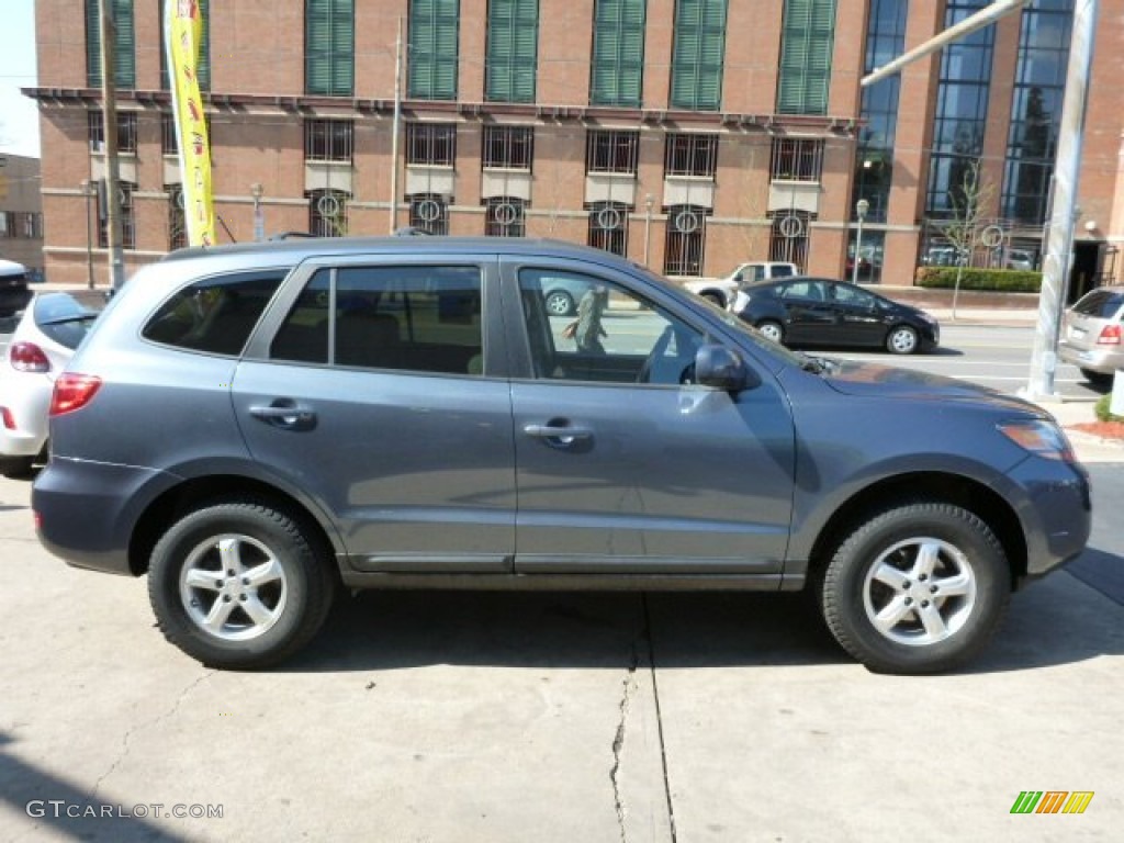 Steel Gray 2008 Hyundai Santa Fe GLS 4WD Exterior Photo #80341502