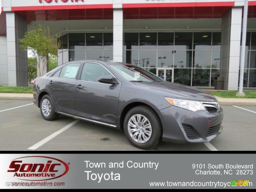 2013 Camry LE - Magnetic Gray Metallic / Ash photo #1