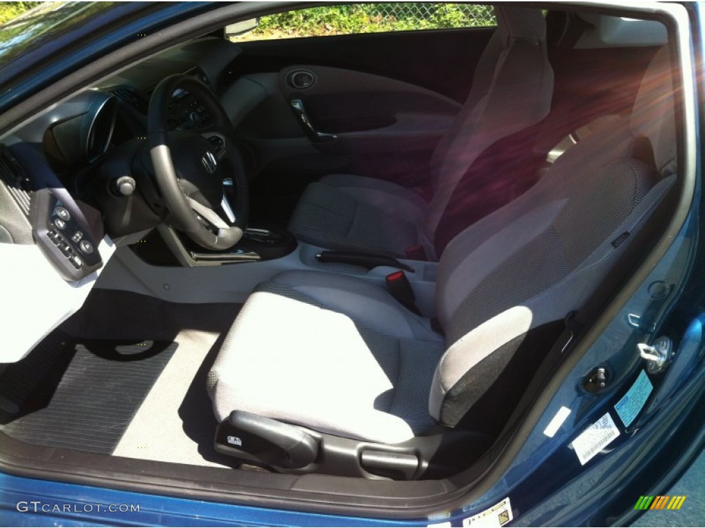 2011 CR-Z EX Sport Hybrid - North Shore Blue Pearl / Gray Fabric photo #9