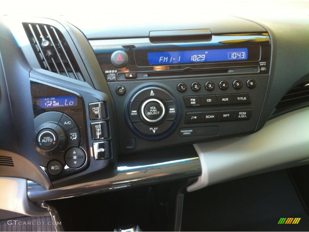 2011 Honda CR-Z EX Sport Hybrid Controls Photo #80342117