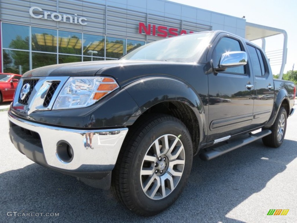 2013 Frontier SL Crew Cab - Night Armor / Steel photo #1