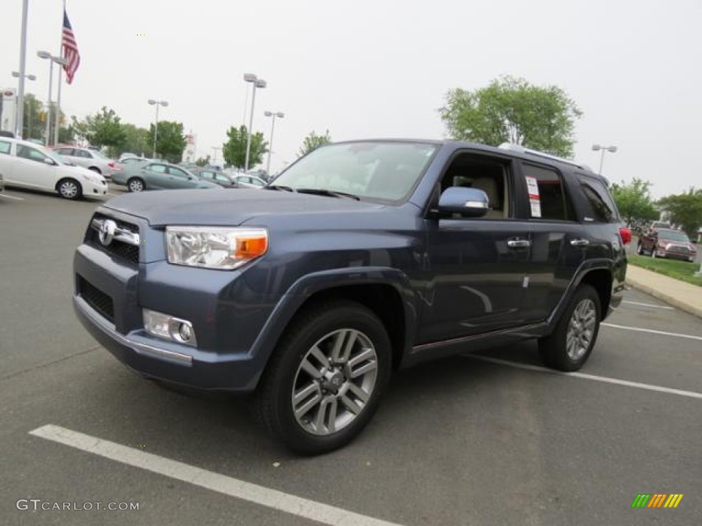2013 4Runner Limited 4x4 - Shoreline Blue Pearl / Sand Beige Leather photo #3