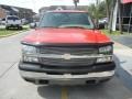 2005 Victory Red Chevrolet Silverado 1500 Regular Cab  photo #2