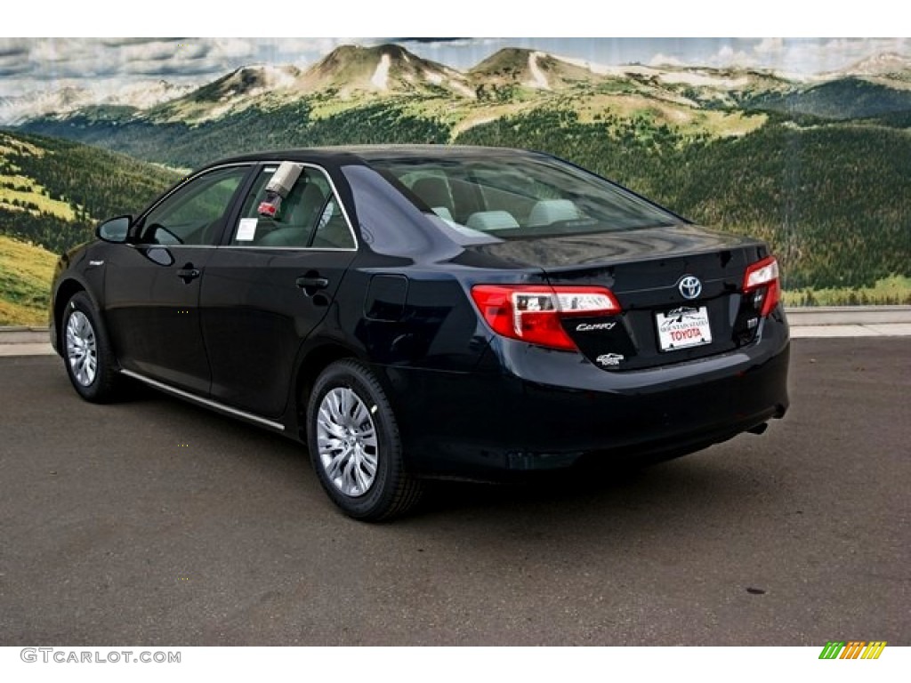 2013 Camry Hybrid LE - Cosmic Gray Metallic / Light Gray photo #2