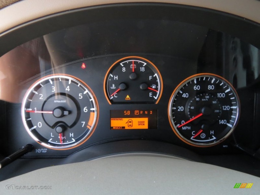 2013 Nissan Armada SL Gauges Photos