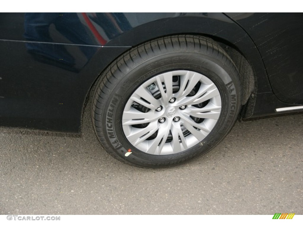 2013 Camry Hybrid LE - Cosmic Gray Metallic / Light Gray photo #9