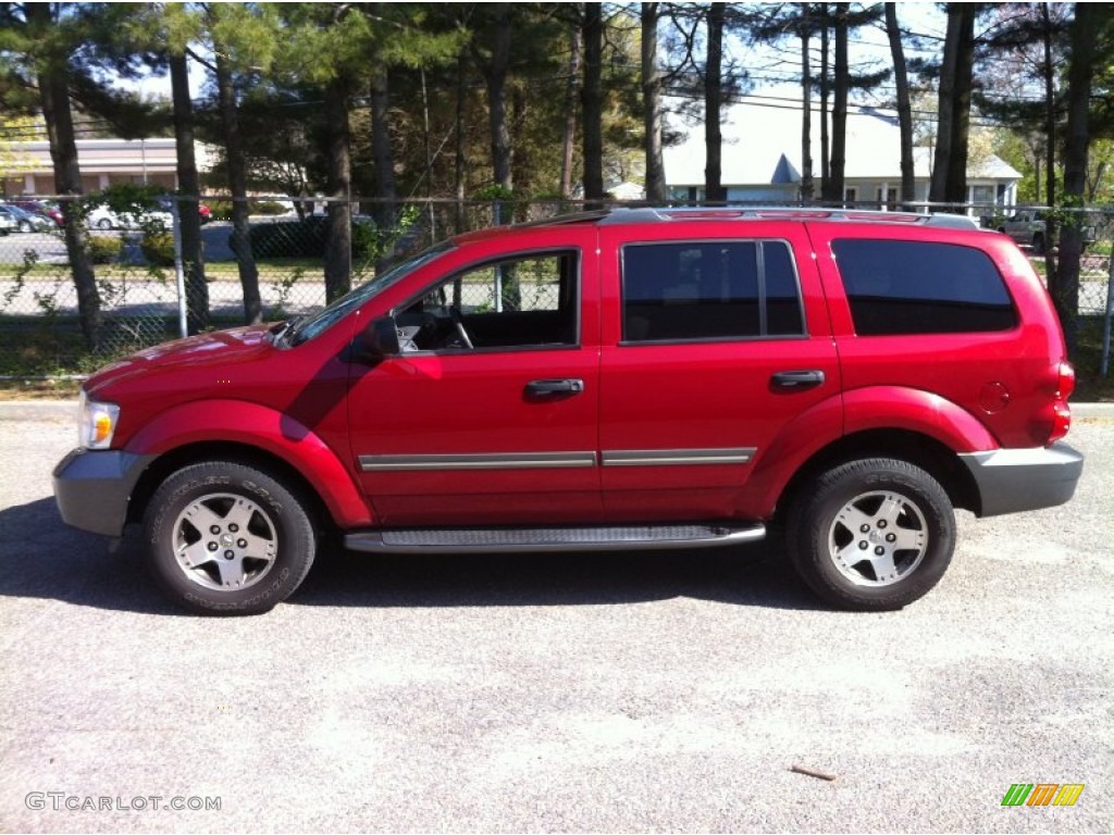Inferno Red Crystal Pearl 2008 Dodge Durango Adventurer 4x4 Exterior Photo #80342795