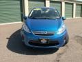 2011 Blue Flame Metallic Ford Fiesta SE Sedan  photo #2