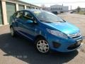 2011 Blue Flame Metallic Ford Fiesta SE Sedan  photo #3