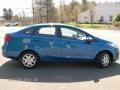 2011 Blue Flame Metallic Ford Fiesta SE Sedan  photo #4