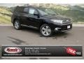 2013 Black Toyota Highlander Limited 4WD  photo #1