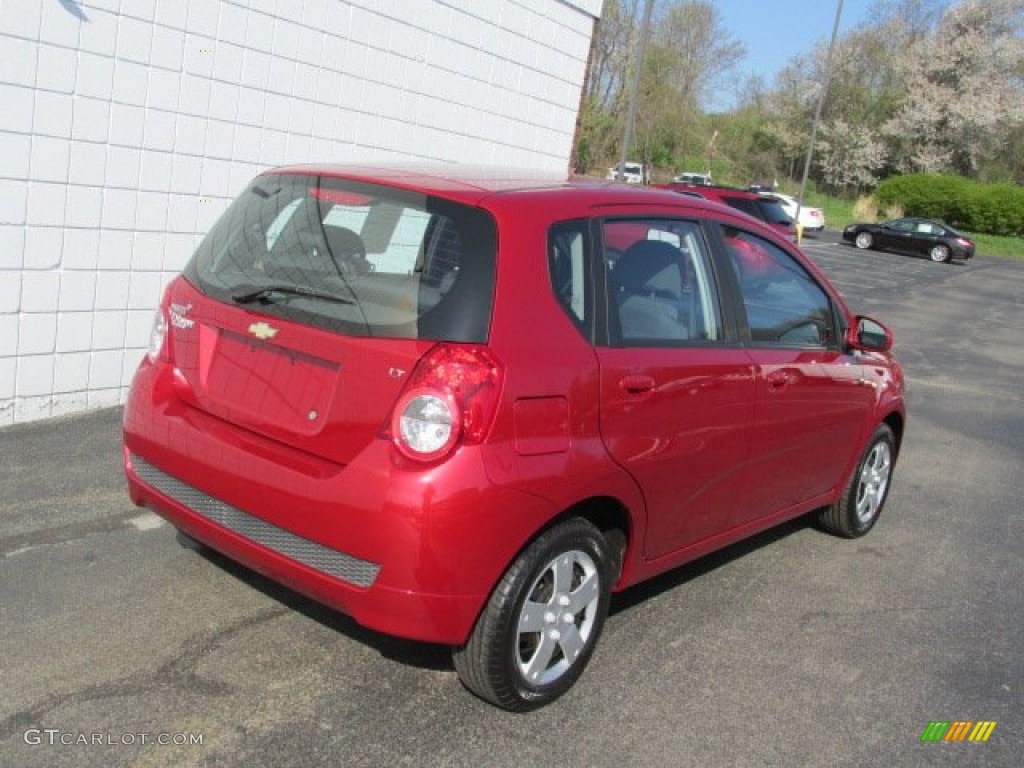 2010 Aveo Aveo5 LT - Sport Red / Charcoal photo #8