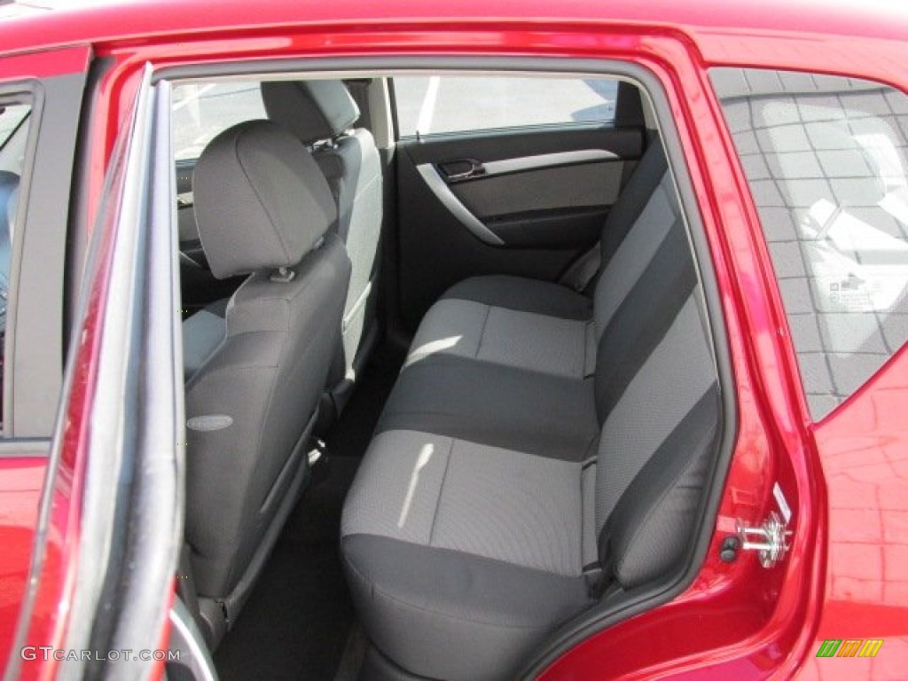 2010 Chevrolet Aveo Aveo5 LT Rear Seat Photos