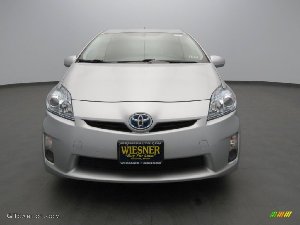 2010 Prius Hybrid II - Classic Silver Metallic / Dark Gray photo #2