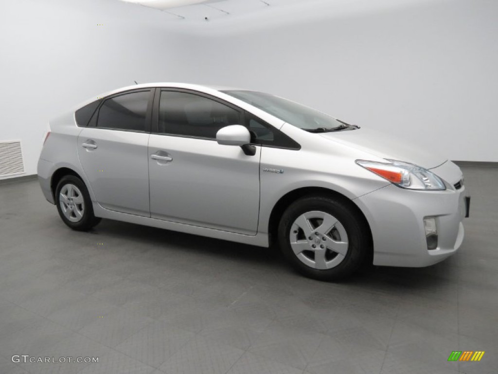 2010 Prius Hybrid II - Classic Silver Metallic / Dark Gray photo #3