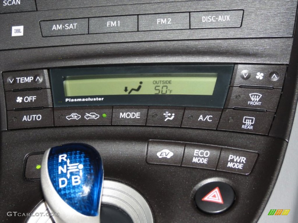 2010 Prius Hybrid II - Classic Silver Metallic / Dark Gray photo #16