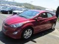 2013 Sparkling Ruby Hyundai Elantra Limited  photo #3