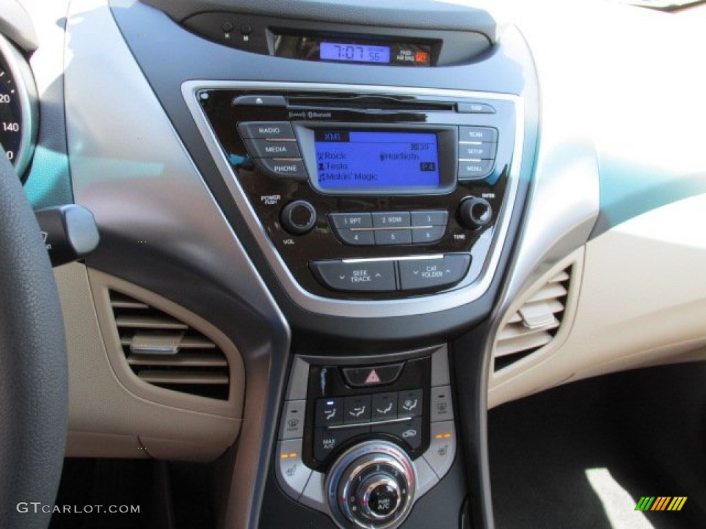 2013 Elantra GLS - Desert Bronze / Beige photo #8
