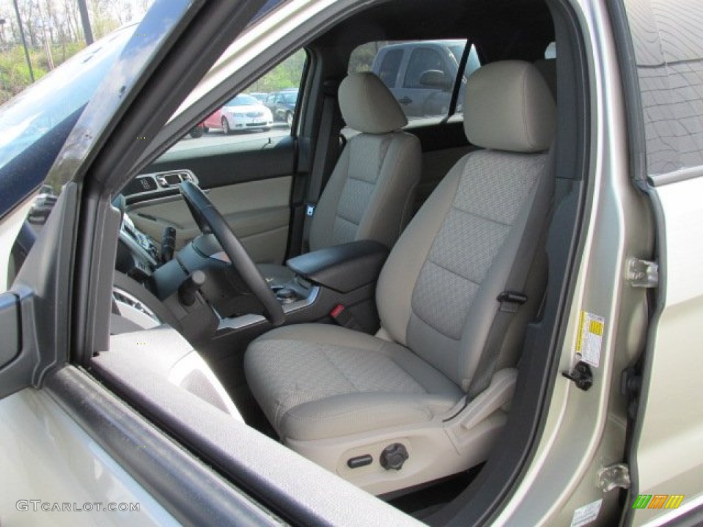 Medium Light Stone Interior 2011 Ford Explorer XLT 4WD Photo #80345137