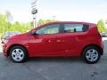 2013 Victory Red Chevrolet Sonic LS Hatch  photo #4