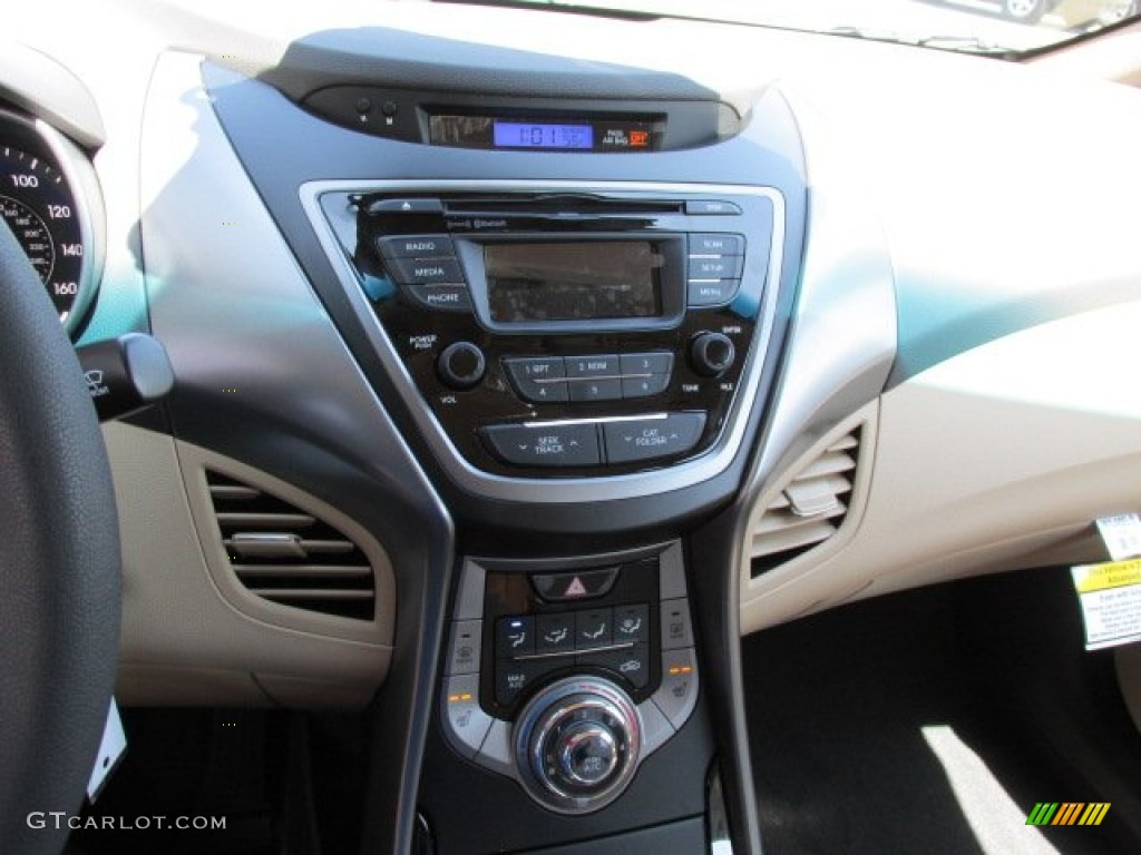 2013 Elantra GLS - Desert Bronze / Beige photo #8