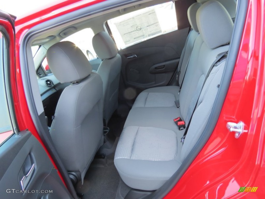 2013 Chevrolet Sonic LS Hatch Rear Seat Photo #80345354