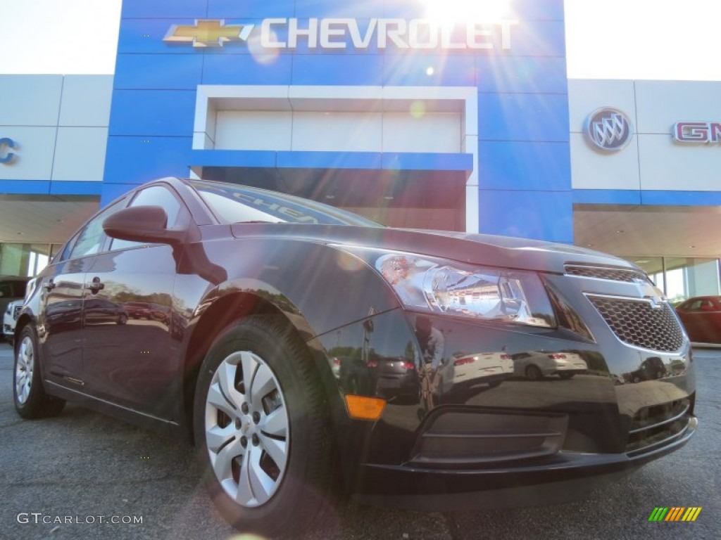 2013 Cruze LS - Black Granite Metallic / Jet Black/Medium Titanium photo #1