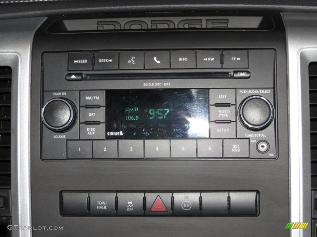 2010 Dodge Ram 1500 Sport Crew Cab Controls Photo #80345510