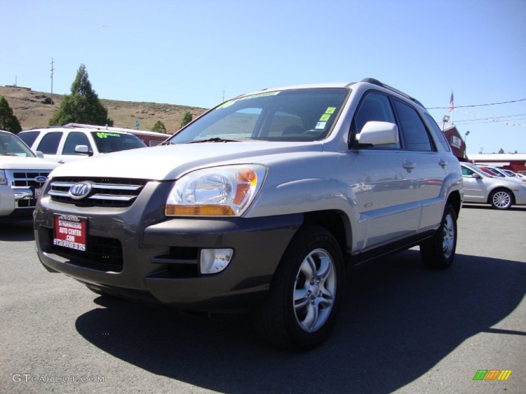 2006 Satin Silver Kia Sportage LX V6 4x4 80290601 Photo 3 GTCarLot