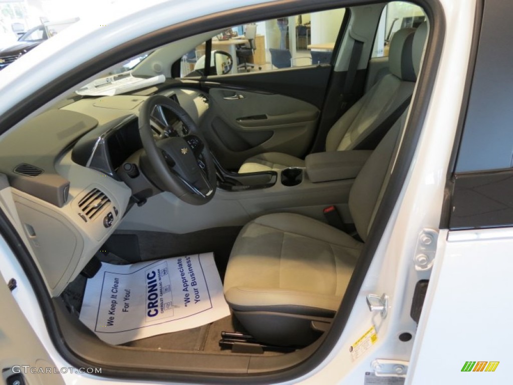 Pebble Beige/Dark Accents Interior 2013 Chevrolet Volt Standard Volt Model Photo #80346056