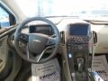 2013 Chevrolet Volt Pebble Beige/Dark Accents Interior Dashboard Photo