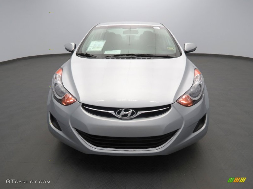 2012 Elantra GLS - Silver / Gray photo #2