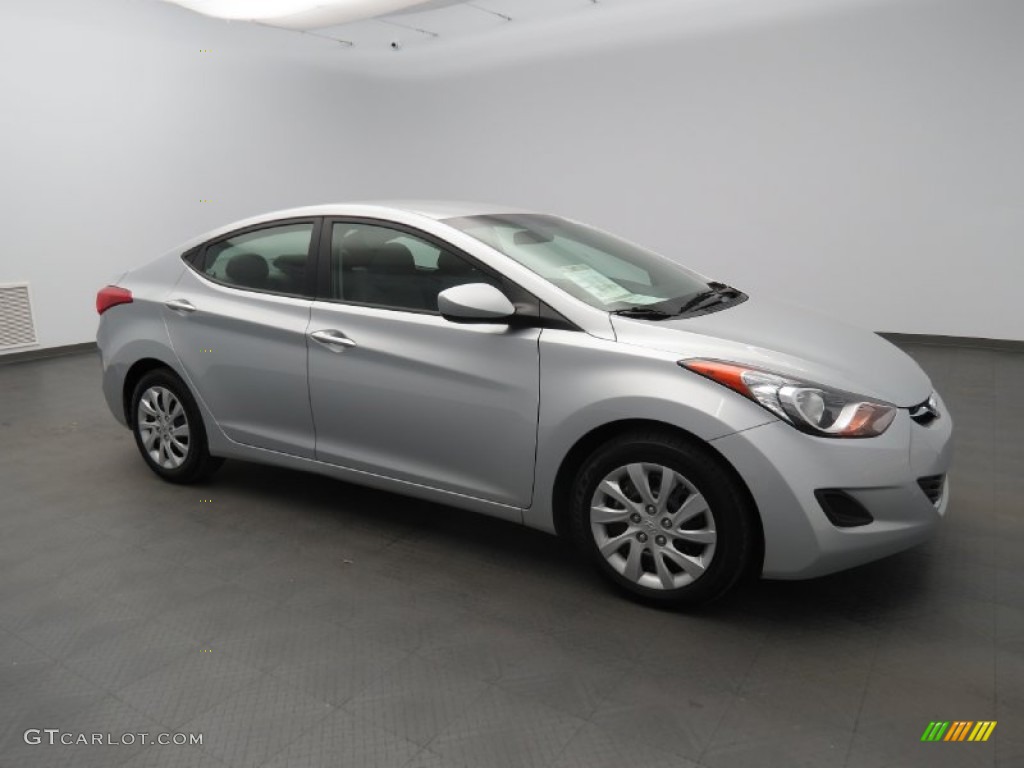 2012 Elantra GLS - Silver / Gray photo #3