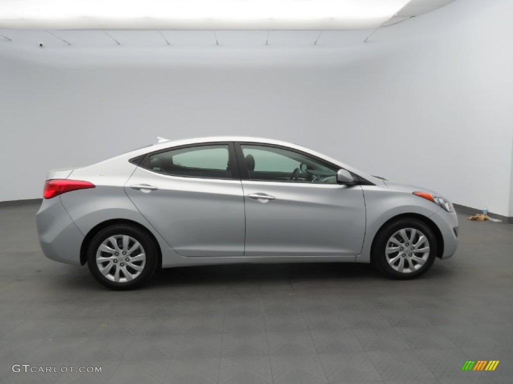 2012 Elantra GLS - Silver / Gray photo #4